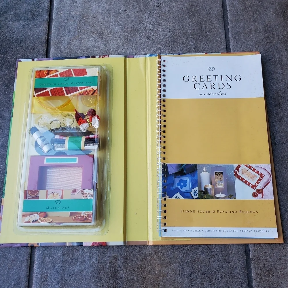 Greeting Cards Masterclass An Inspirational Guide DIY How to Arts Craft Gift NEW